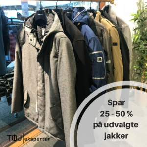 Jakke tilbud tøjeksperten