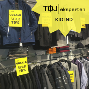 reference-tøjeksperten, udsalg