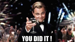 nu er du tilmeldt vip listen