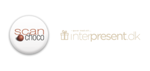 Scanchoco og Interpresent logo er som referencer