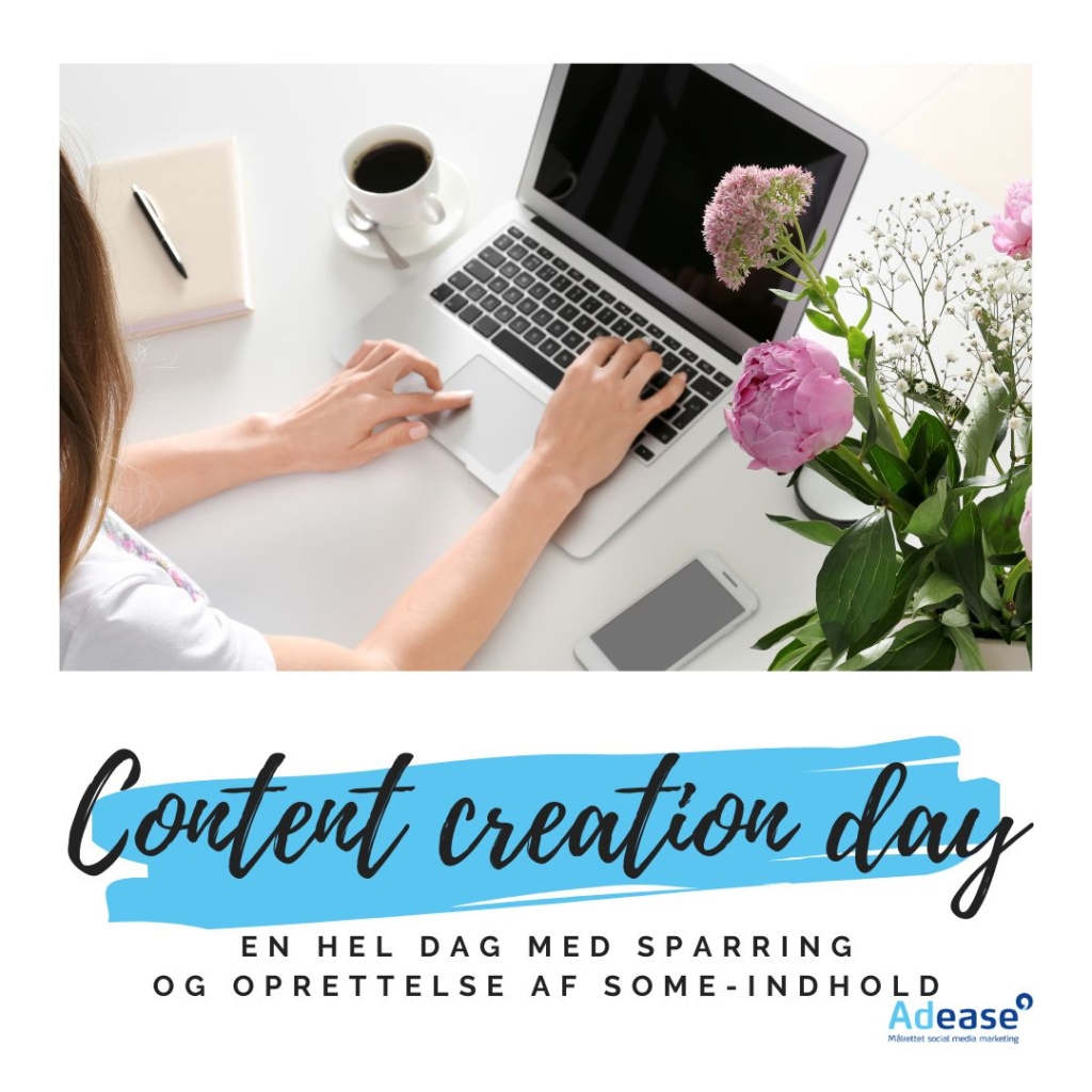 Content creation dag. Arbejd med dine sociale medier sammen med andre og få inspiration og netværk